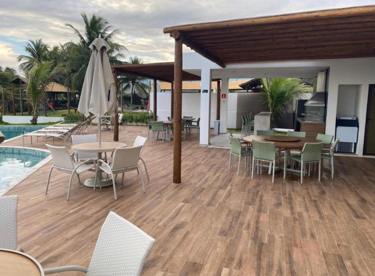 Itacimirim Pe Na Areia 2Q Vila Exterior foto