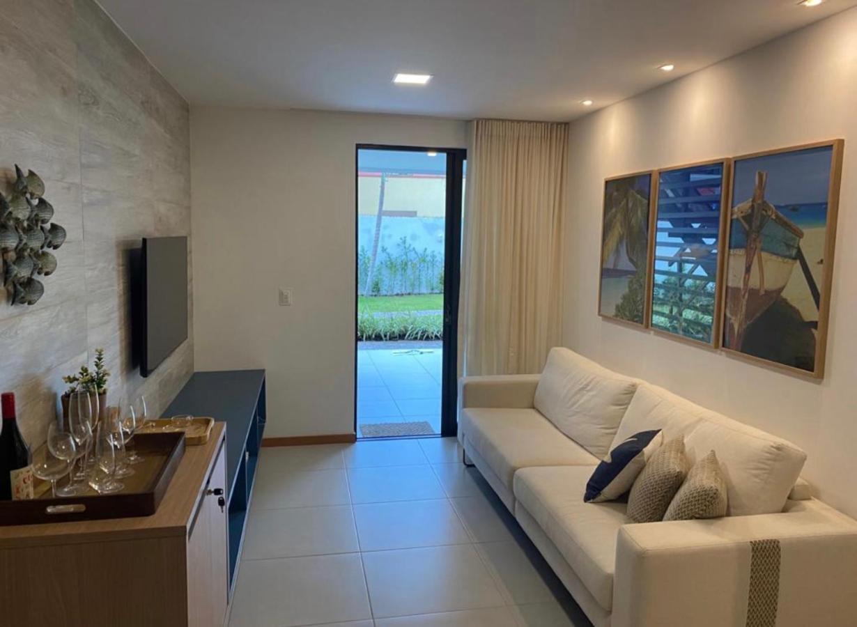 Itacimirim Pe Na Areia 2Q Vila Exterior foto